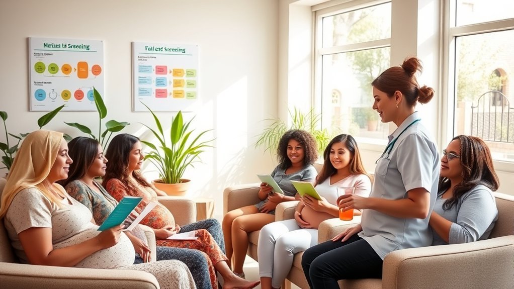 all pregnant women screened