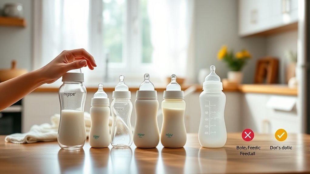 anti colic bottle guidelines