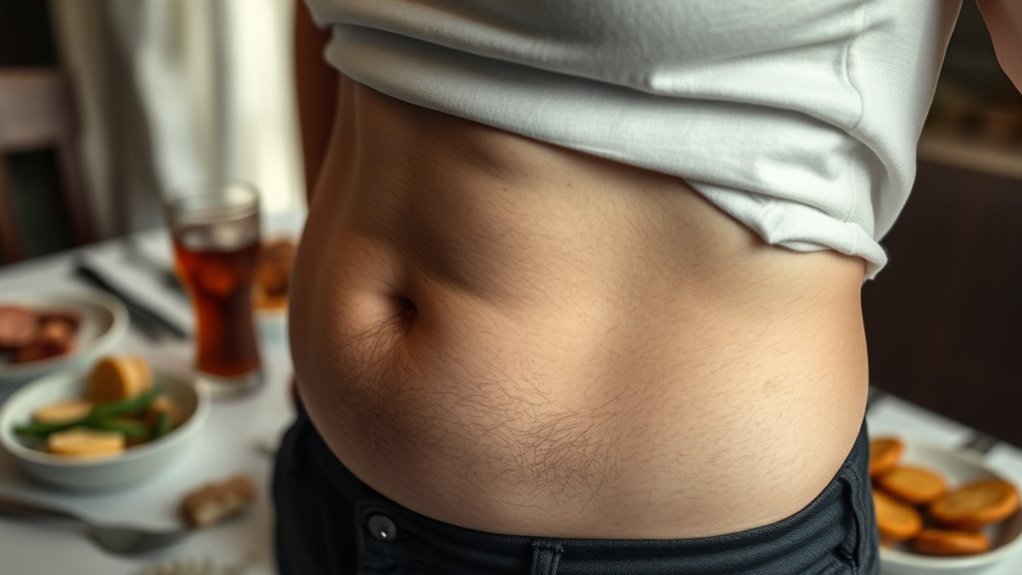 bloating symptoms and signs