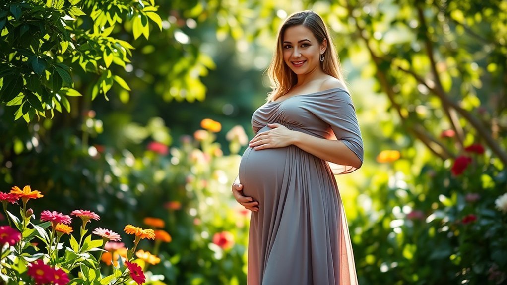 boosted self image through maternity