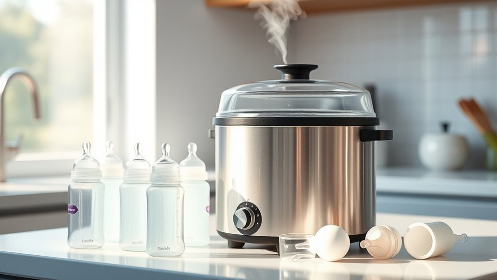 bottle sterilization for parents