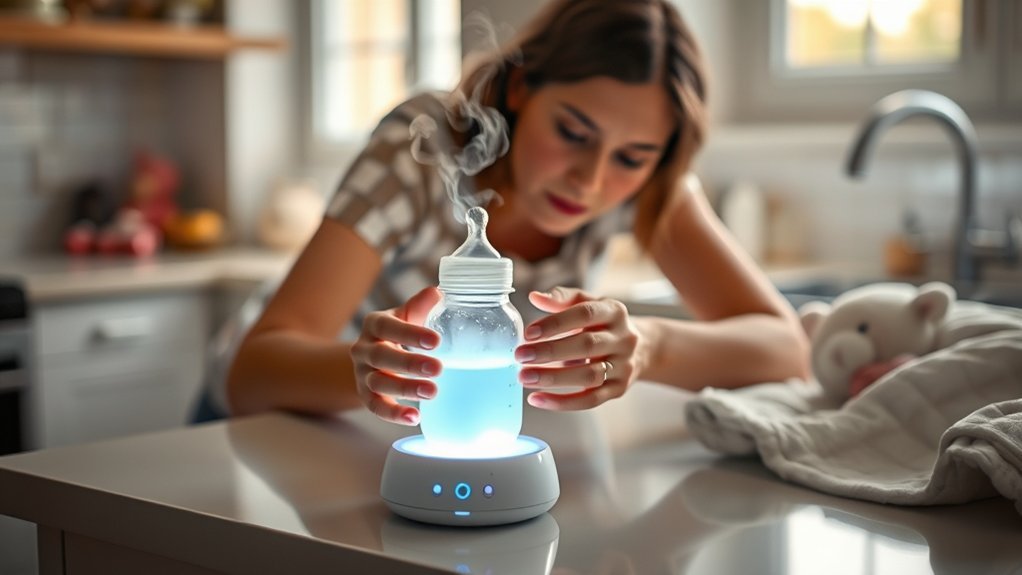 bottle warming for parents