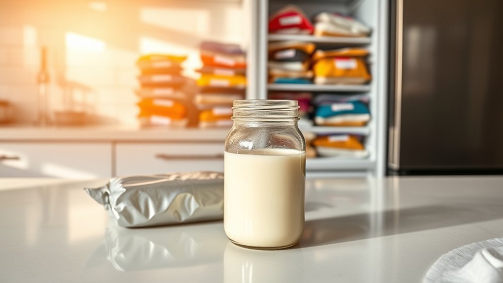 breast milk freezing guidelines