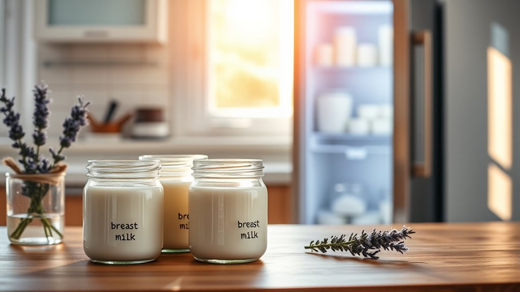 breast milk freezing tips