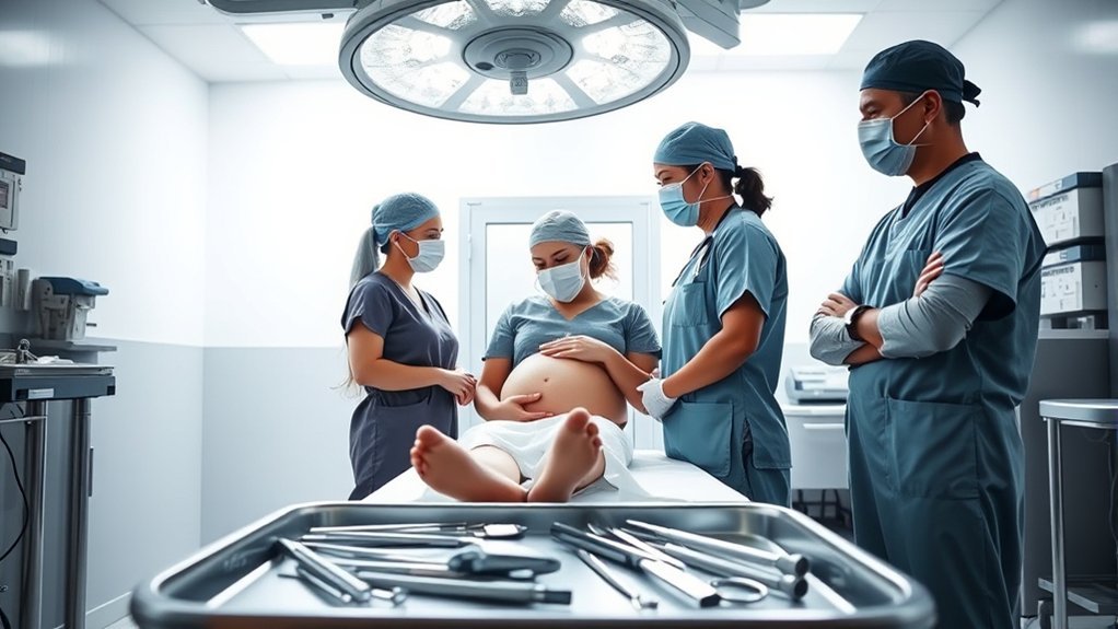 c section preparation and procedure