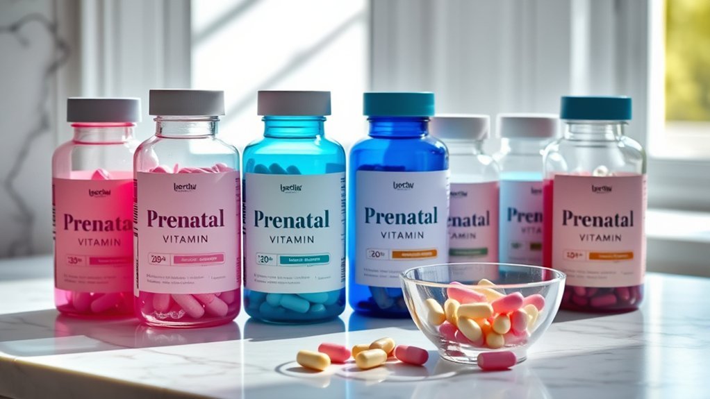 choosing the right prenatal vitamins