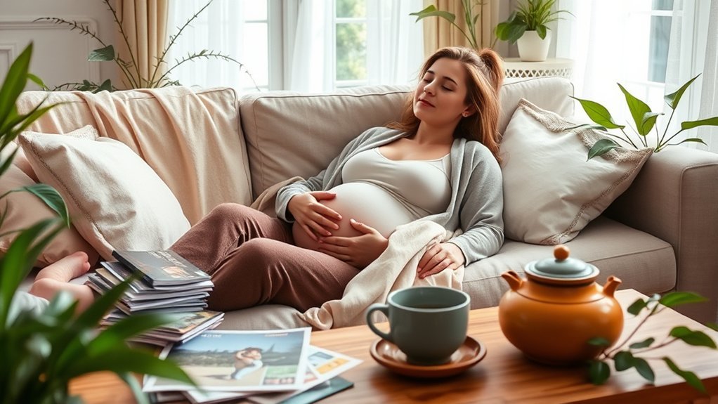 energy fluctuations during pregnancy