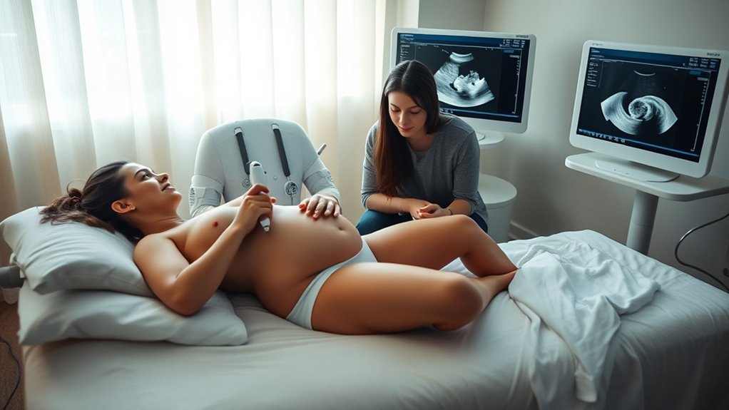 expectant mother nt scan