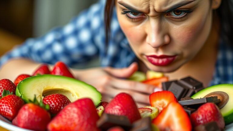 food aversions symptoms signs