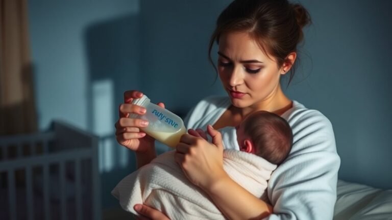 formula feeding at night