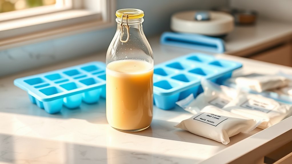 freezing breast milk instructions