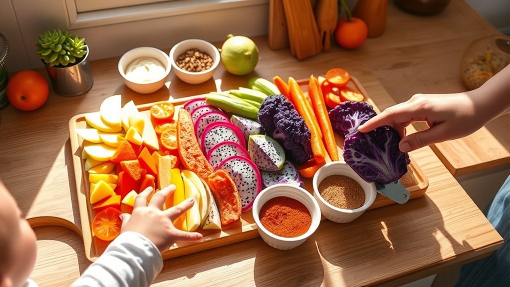 gradual exploration of flavors