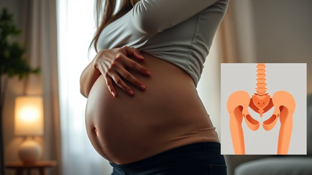 hormonal changes and pressure