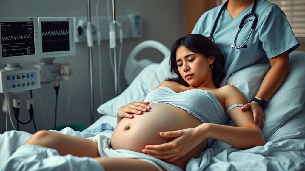 labor induction symptoms signs