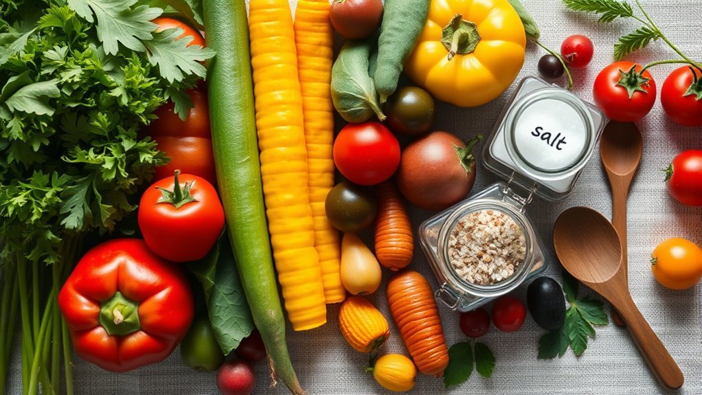 limit salt and sugar