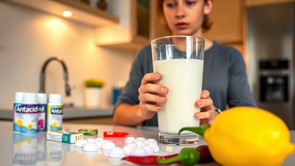 milk may worsen heartburn