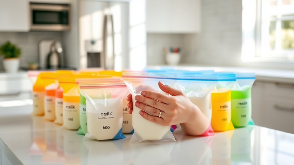 milk storage bag questions