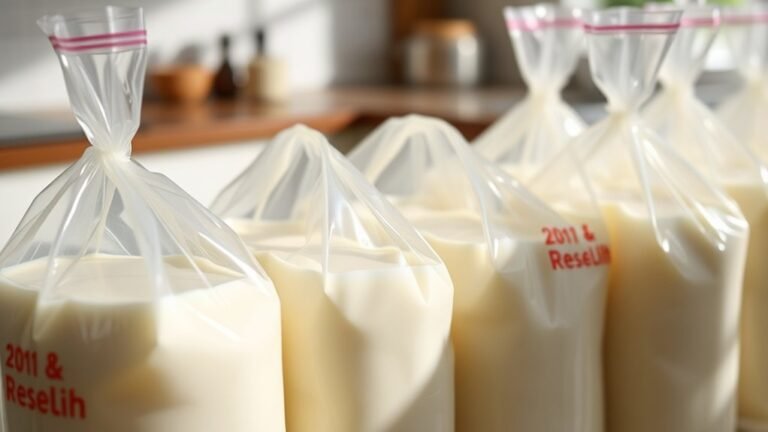 milk storage bag risks