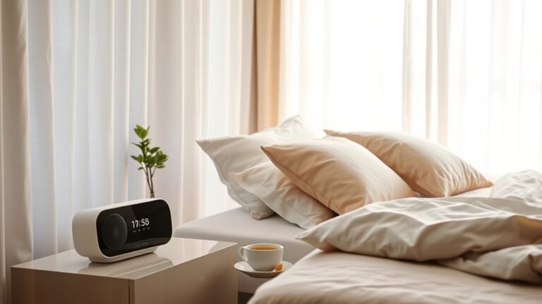 minimize white noise exposure