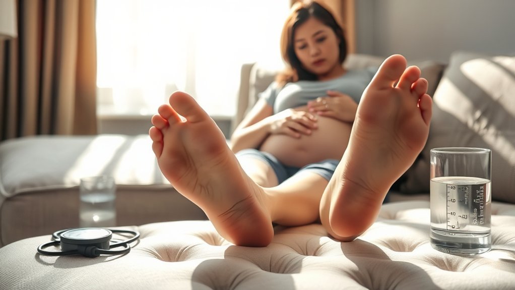 monitor swelling during pregnancy