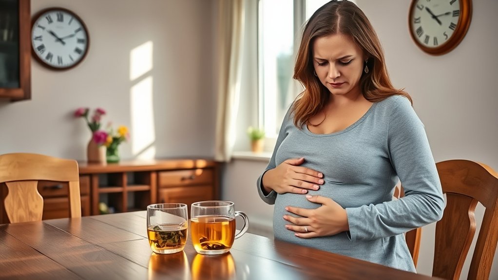 morning sickness anytime possible