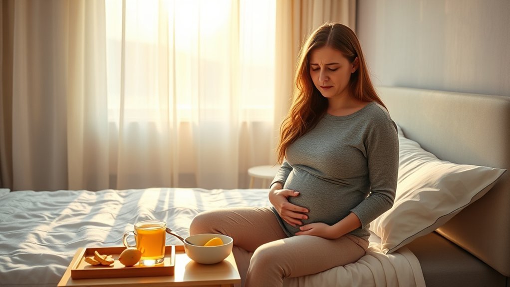 morning sickness symptoms include nausea