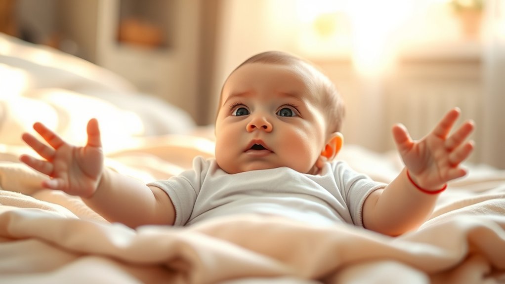 moro reflex and parenting