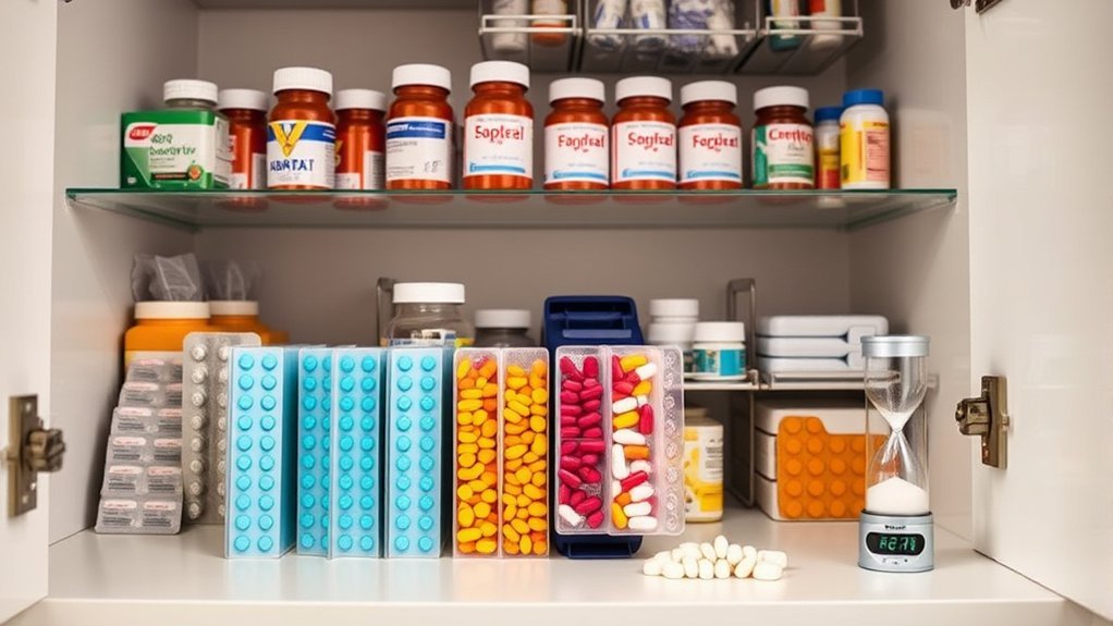 organize medications for safety