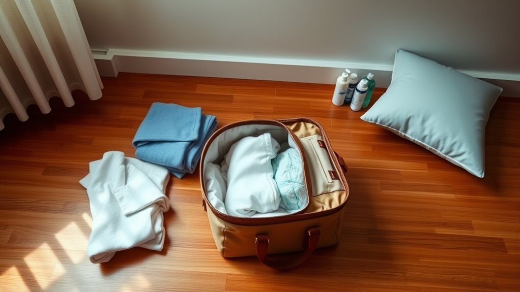 pack personal comfort items