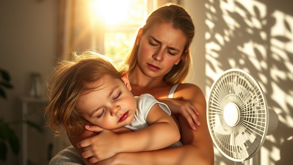 parental awareness of overheating
