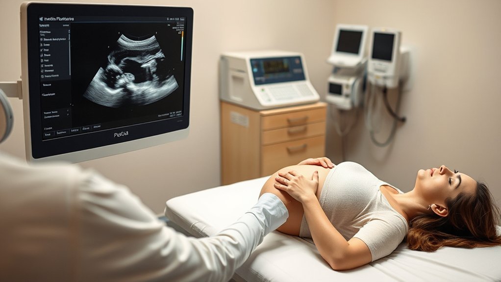 placenta previa ultrasound monitoring
