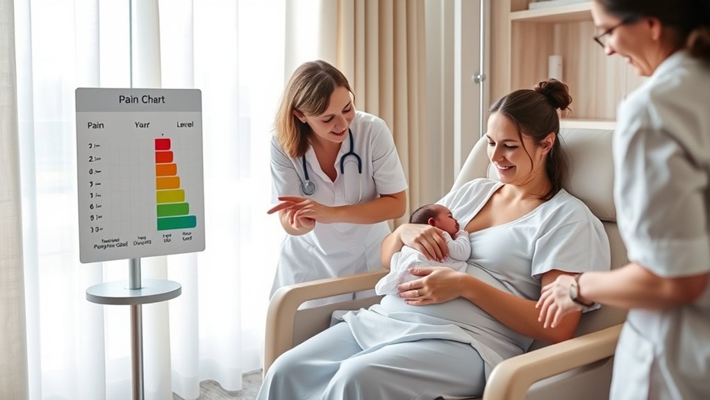 post c section pain guidance