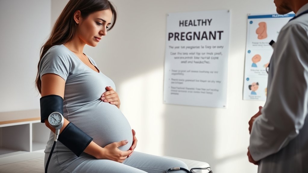 preeclampsia signs swelling hypertension