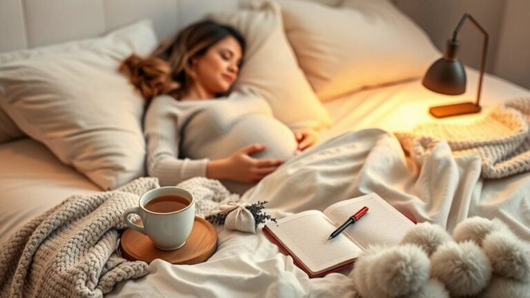 pregnancy bedtime routine relief