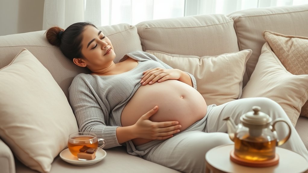 pregnancy breast engorgement relief