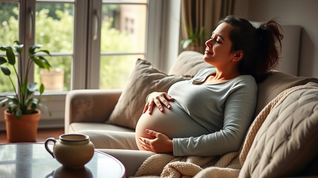 pregnancy burping relief techniques