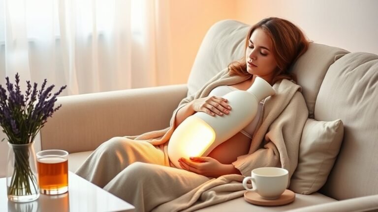 pregnancy comfort through warmth