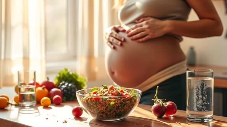 pregnancy feeding schedule management