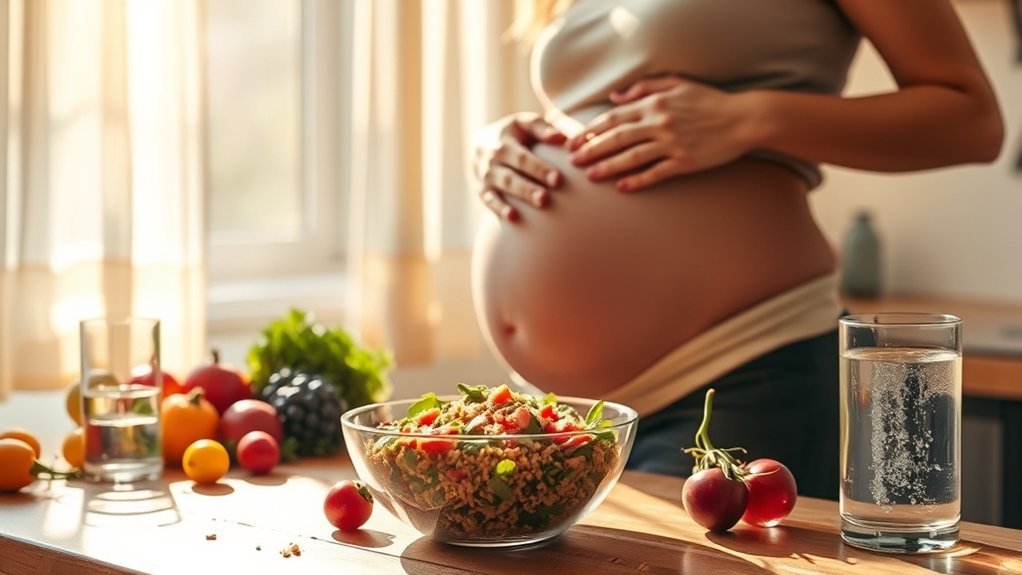 pregnancy feeding schedule management