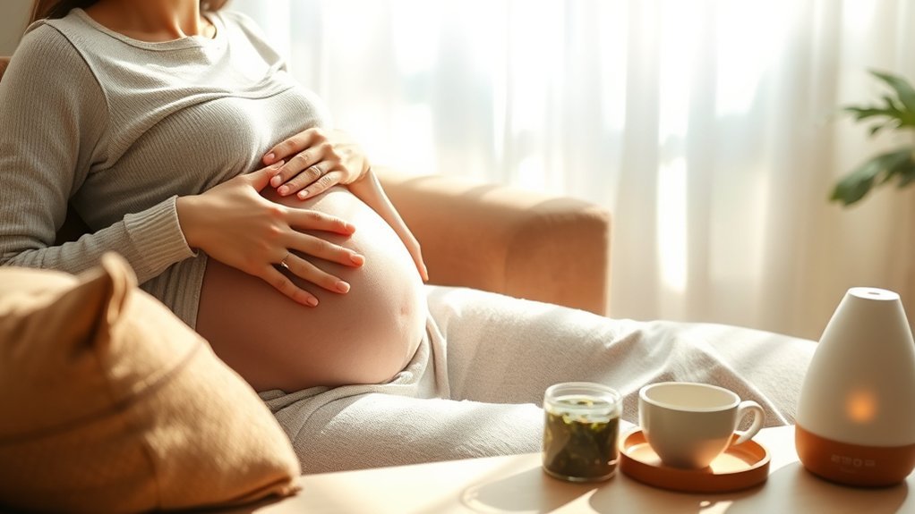 pregnancy fetal movement relief