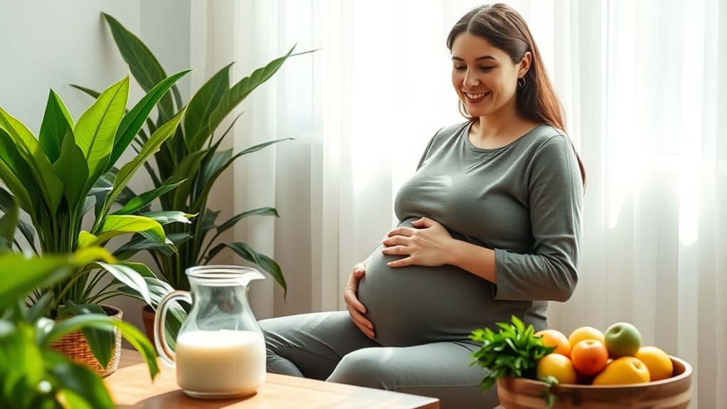 pregnancy milk supply enhancement
