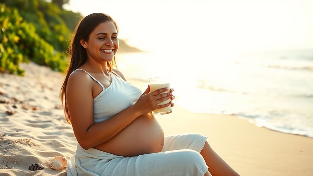 pregnancy milk treatment relief