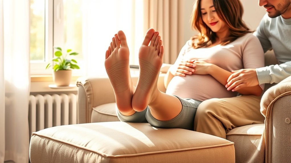 pregnancy related swelling concerns parents