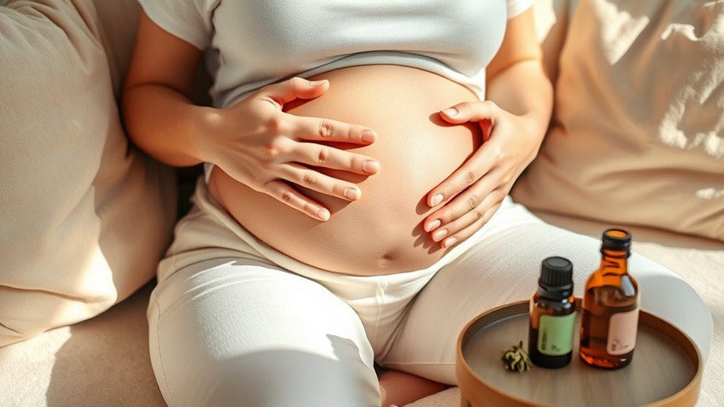 pregnancy relief flange size