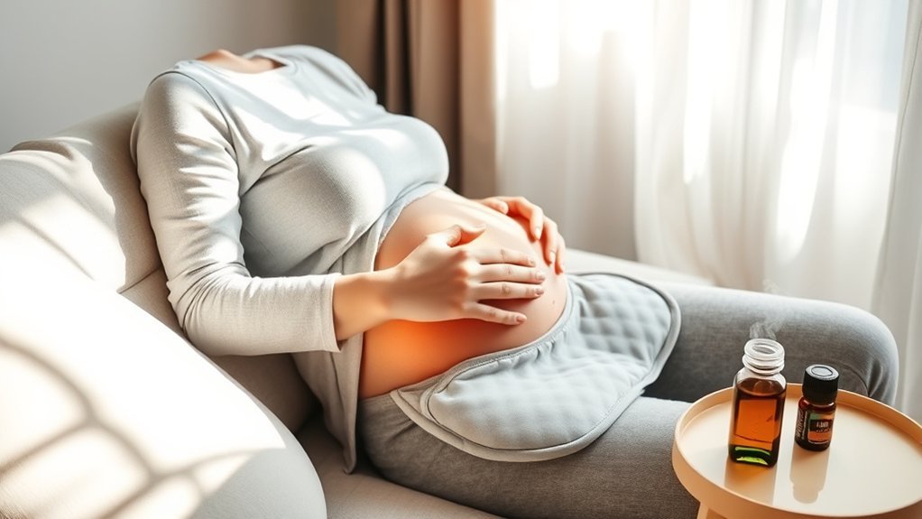 pregnancy round ligament relief