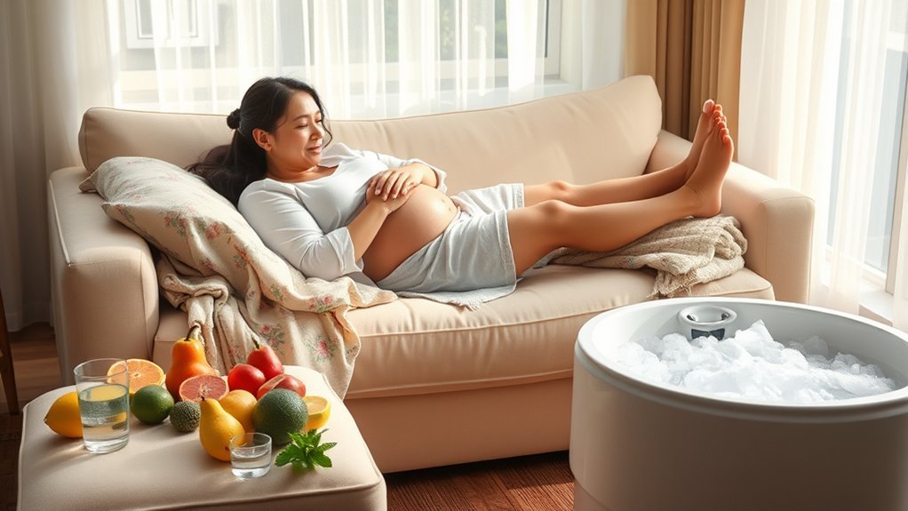 pregnancy swelling guidelines provided