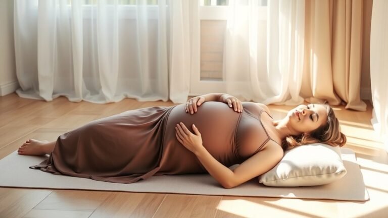 pregnancy tummy time benefits