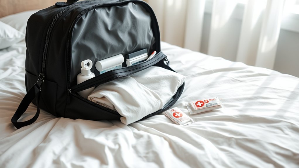 prepare essentials for hospital