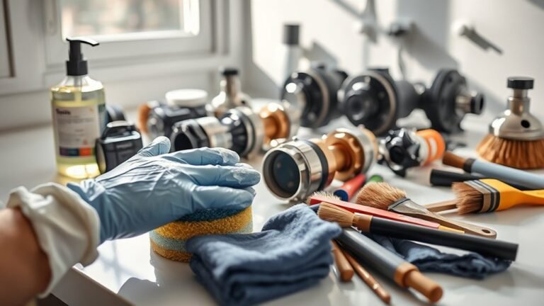 pump parts cleaning guidelines