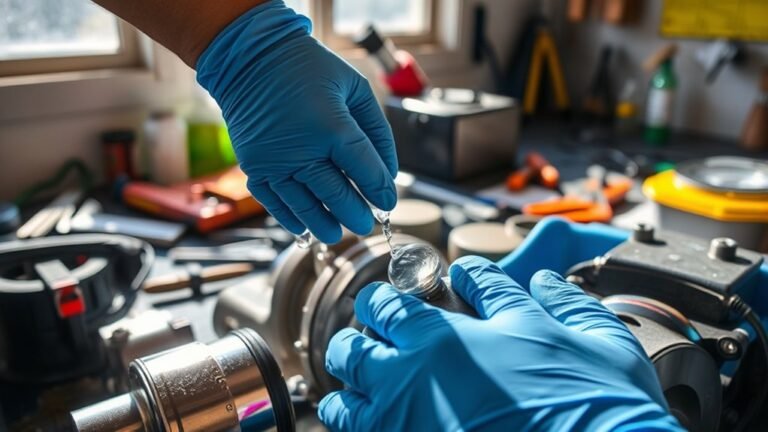 pump parts cleaning hazards